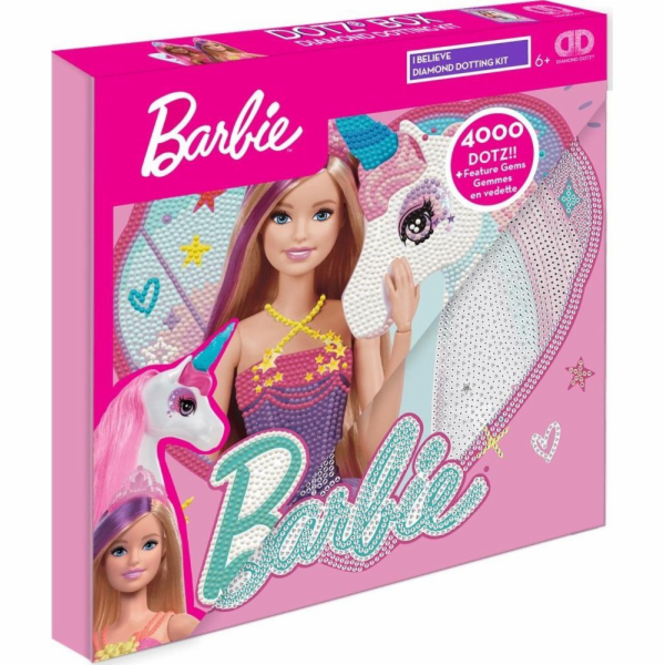 DIAMOND DOTZ DIAMOND DOTZ BARBIE A BELIVE DOTZ BOX