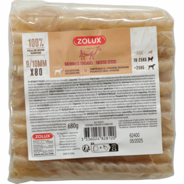 Zolux ZOLUX Zkroucené šňůrky 9/10 mm x 15