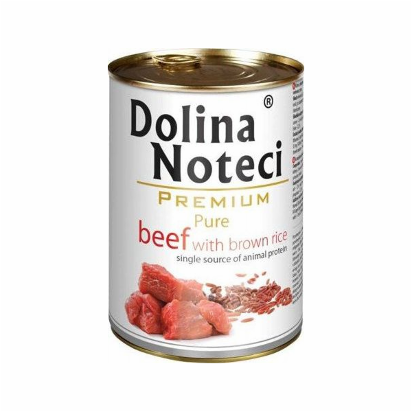 Dolina Noteci Premium Pure bohaté na hovězí maso s hnědou...