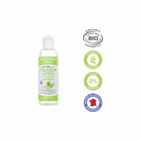 Alphanova Alphanova Baby masážní olej 100ml univerzální