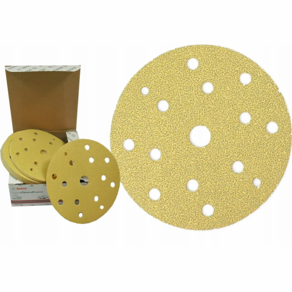 Bosch Kotouč 150 mm C450 gr. 80, 50 kusů, 15 děr (2608621...