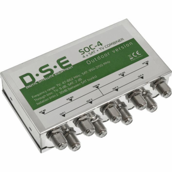 NoName RTV/SAT slučovač x4 DIGISAT 104 externí