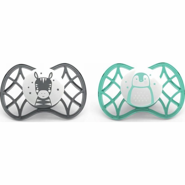 Nuvita Nuvita, Sada 2 ortodontických dudlíků 0m+ neutrální