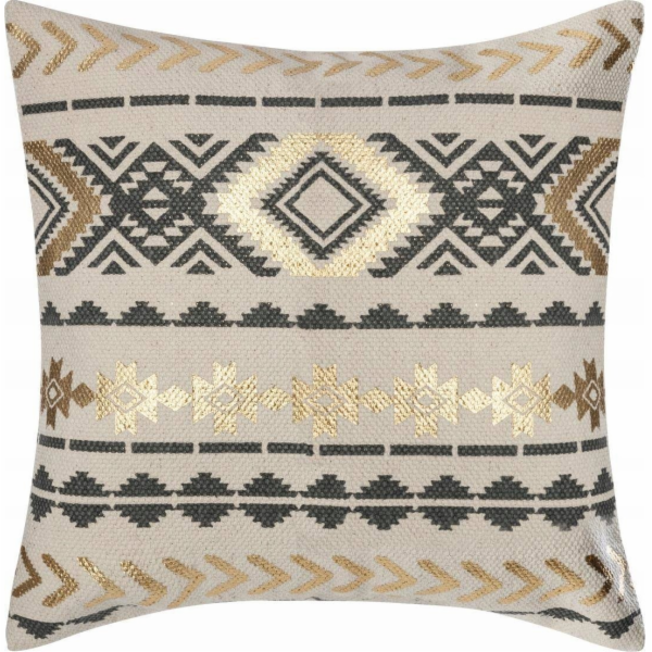 Atmosphera Dekorativní vzorovaný povlak na polštář