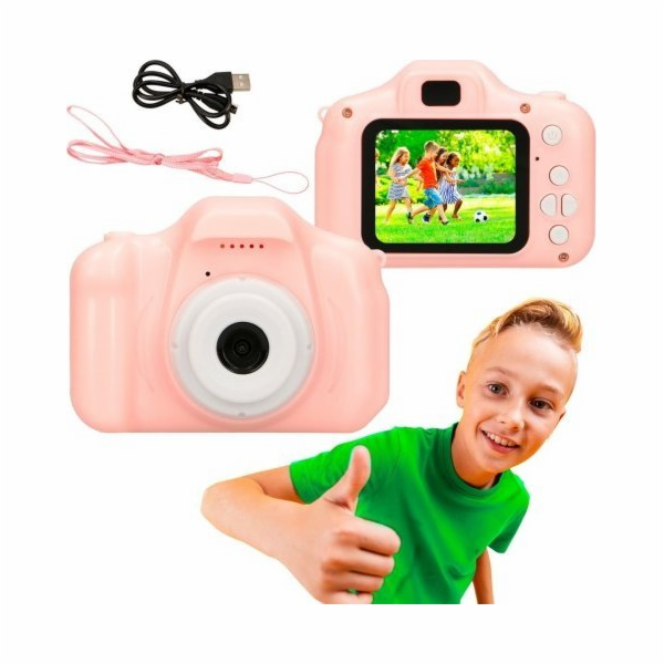 ExtraLink EXTRALINK DĚTSKÁ KAMERA H20 RŮŽOVÁ