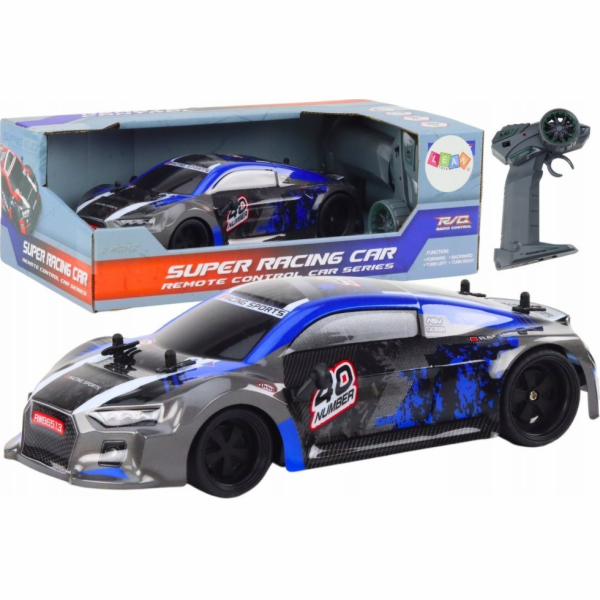 LeanToys auto na dálkové ovládání RC 1:18 gumová kola Dri...