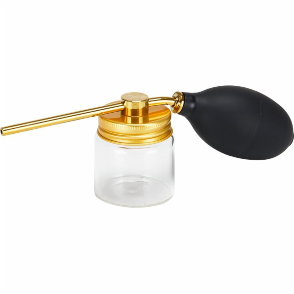 Activeshop Barber's rozprašovač pudru s talkem zlatý