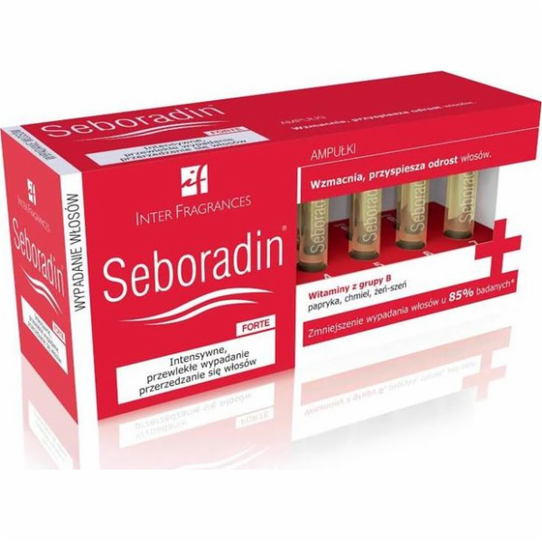 Seboradin SEBORADIN FORTE Ampule proti vypadávání vlasů 1...