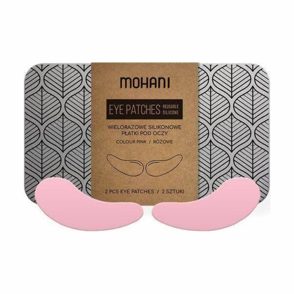Mohani Silikonové oční polštářky opakovaně použitelné růž...