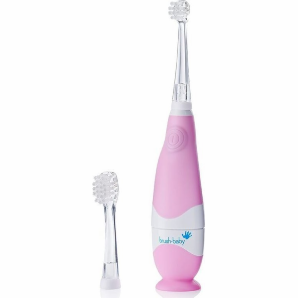 Brush-baby Zubní kartáček BabySonic růžový