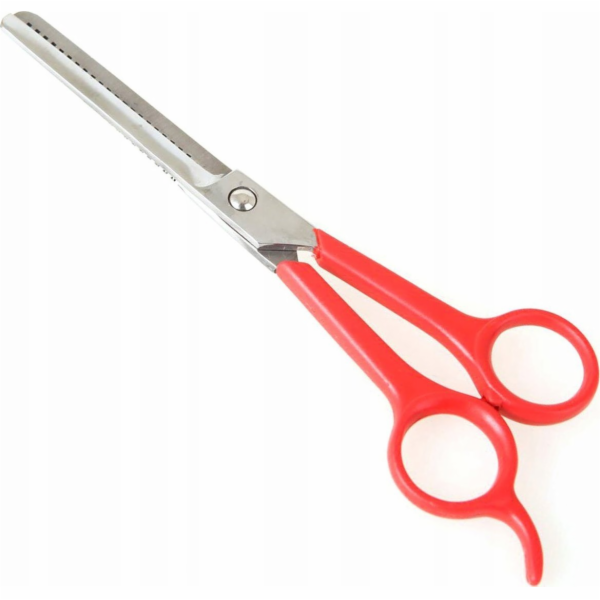 Homea Nůžky na stříhání psů nerezová ocel, 15 cm, oranžové