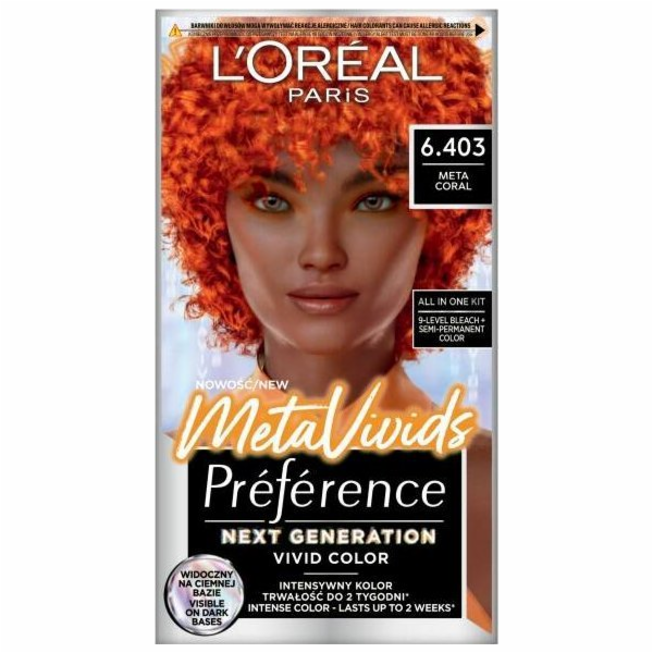 L’Oreal Paris L'Oréal Paris L'Oréal Preference MetaVivids...