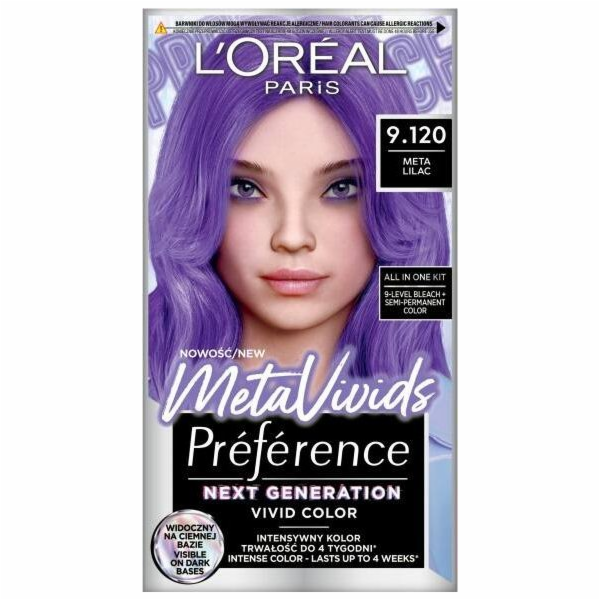 L’Oreal Paris L'Oréal Paris L'Oréal Preference MetaVivids...