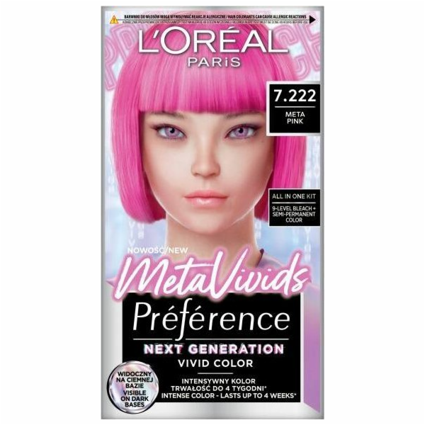 L’Oreal Paris L'Oréal Paris L'Oréal Preference MetaVivids...