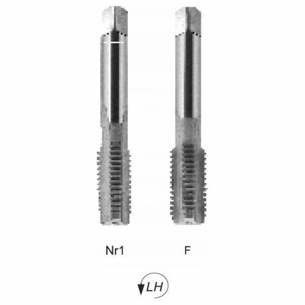 Fanar TAPS M12x1,5 NGMM/2 DIN-2181/2 (6H) LH HSS