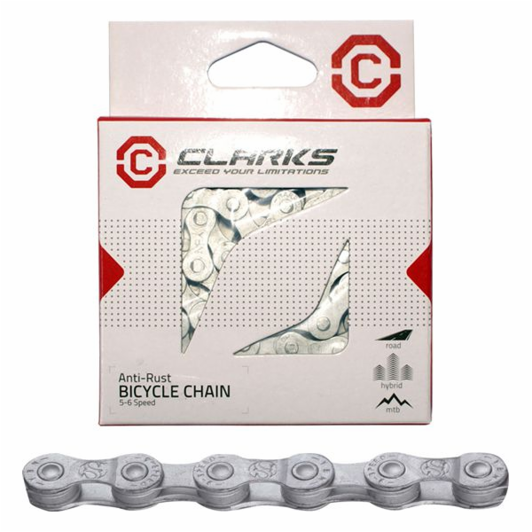 Clarks Řetěz YBN CL20 RB SHIMANO SRAM na kolo (5-6 rychlo...