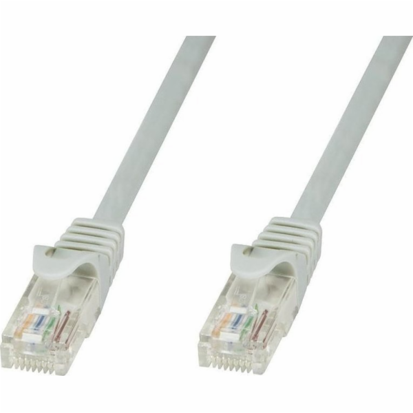 Techly Patch kabel Cat6 UTP 1,5 m šedý CCA