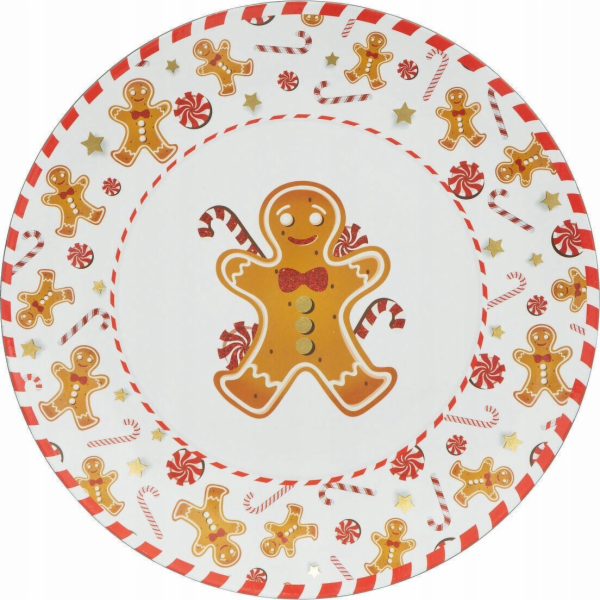 Atmosphera Prostírání perníková chaloupka, O 33 cm
