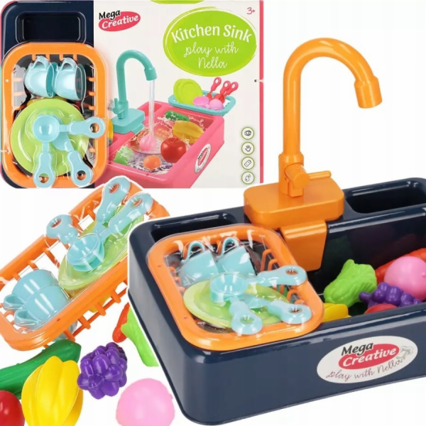 Mega Creative ZEST KUCH ZLEW B/O AKC 35X25X10 NELLA MC GR...