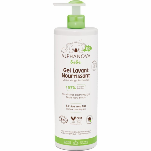Alphanova Bebe Alphanova Bebe Bio, Výživný čisticí gel na...