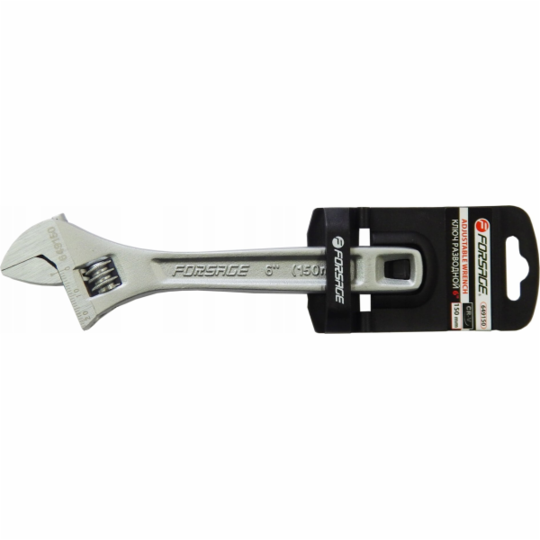 Forsage CHROMOVANÝ NASTAVITELNÝ OTEVŘENÝ KLÍČ 12–300 MM