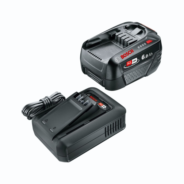 Bosch baterie 18V 1x 6,0Ah + rychlonabíječka AL 18V-44 St...