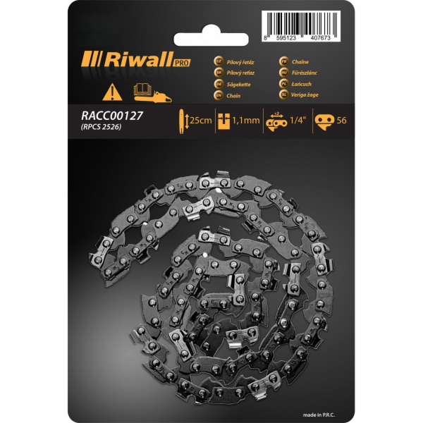 Riwall PRO Pilový řetěz 1/4" 1,1 mm ( lišta 10" ) 56 článků