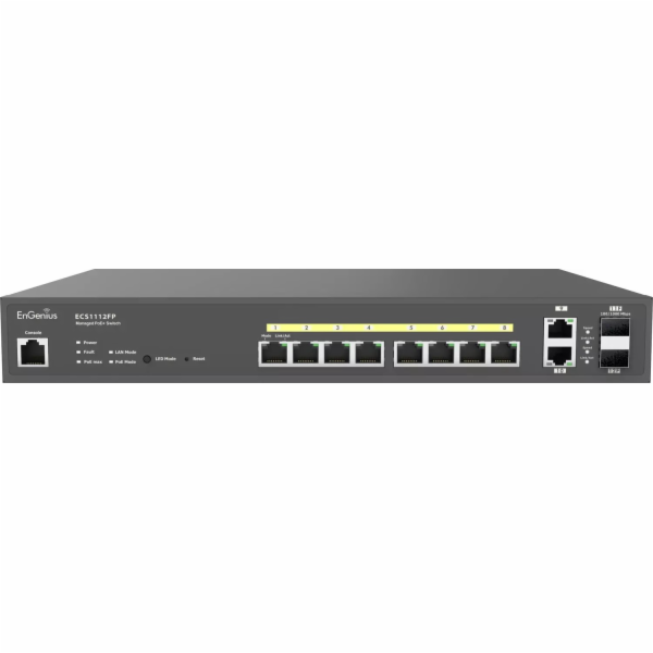 EnGenius ECS1112FP síťový přepínač Řízený L2+ Gigabit Eth...