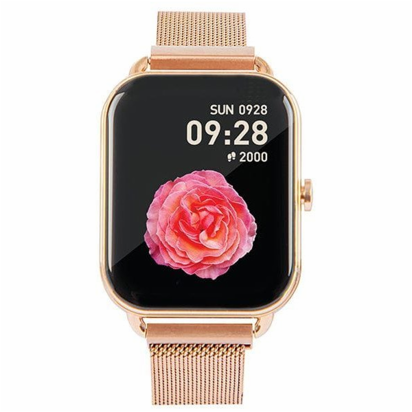 BLOW Chytré hodinky X16 Bluetooth růžové