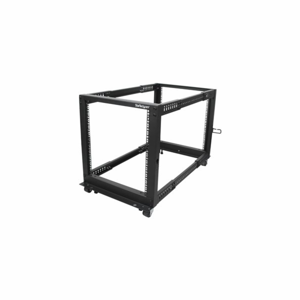 Startech 12U 19" Open Frame Server Rack, 4 Post Adjustabl...