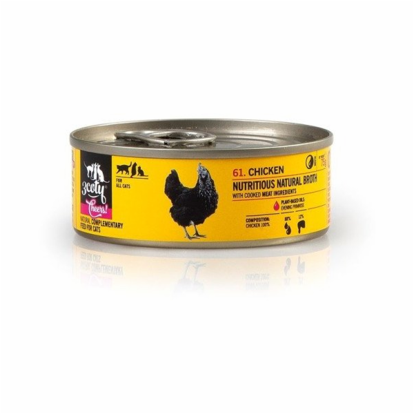 3COTY Chicken Cheers! - mokré krmivo pro kočky - 75g
