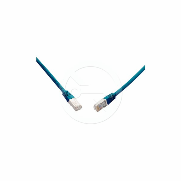 SOLARIX 10G patch kabel CAT6A SFTP LSOH 10m,modrý