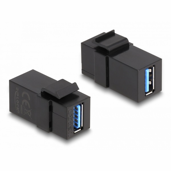 Delock Keystone modul USB 3.0 A samice > USB 3.0 A samice...