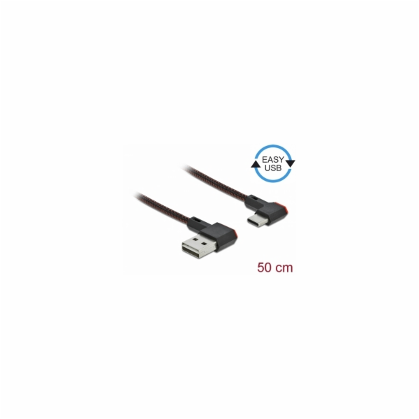 Delock Kabel EASY-USB 2.0 Typ-A samec na USB Type-C™ same...
