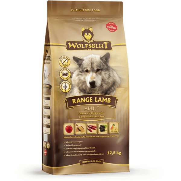 WOLFSBLUT Range Lamb Lamb with rice - suché krmivo pro ps...