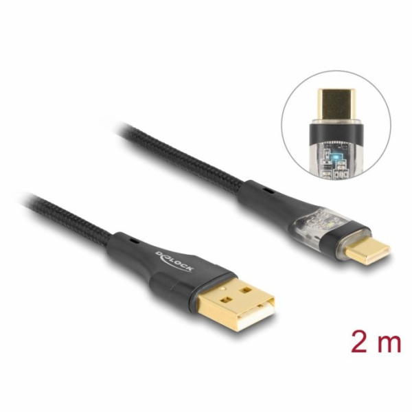 Delock Kabel ze zástrčky USB 2.0 Typ-A na zástrčku USB Ty...