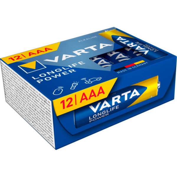 1x12 Varta Longlife Power AAA Cube 12
