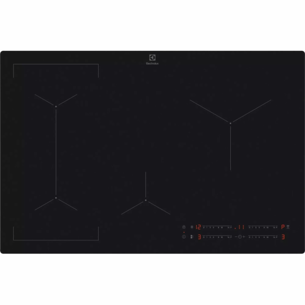 Electrolux EIV83443CT Černá Vestavěné 78 cm Indukční varn...