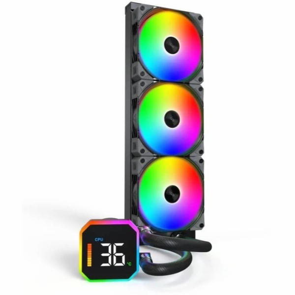 Montech HyperFlow Digital 360 (schwarz)