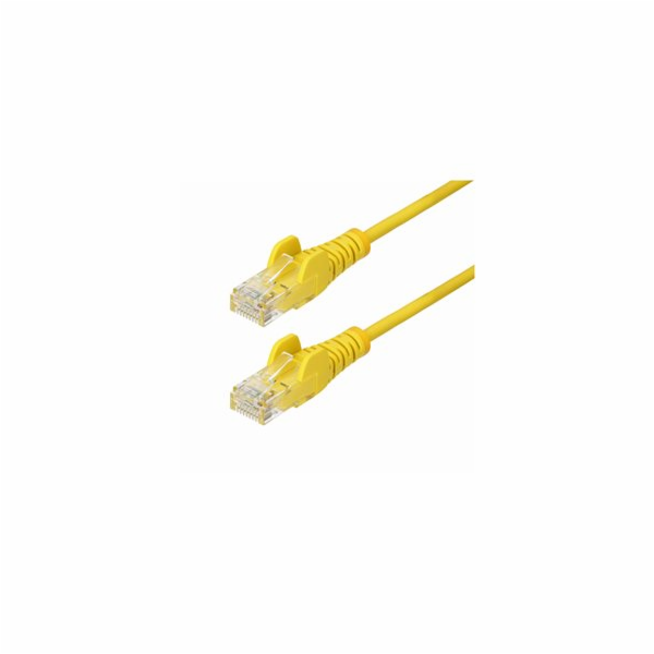Startech 50cm Yellow Slim CAT6 Ethernet Cable, Snagless, ...
