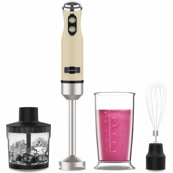 Cecotec&nbsp;Stabmixer&nbsp;Power&nbsp;RetroYellow&nbsp;1200MAX&nbsp;Cream&Crush&nbsp;(...