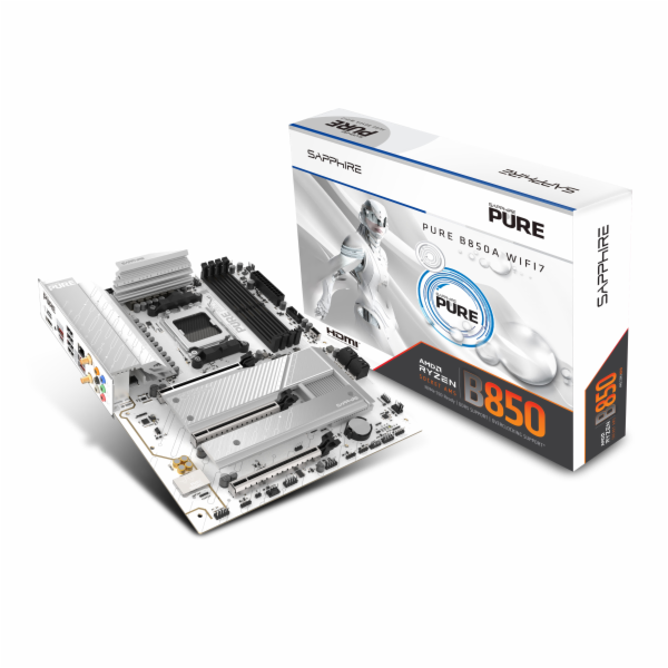 SAPPHIRE PURE B850A WIFI 7/AM5/ATX