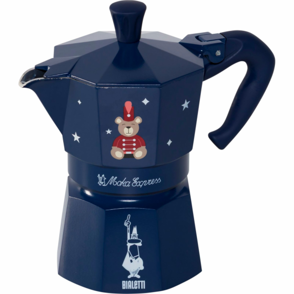 Bialetti Moka Express 3TZ blau Joyful Memories