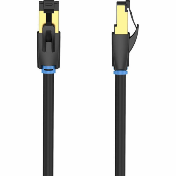 Vention IKABJ síťový kabel Černá 5 m Cat8 S/FTP (S-STP)
