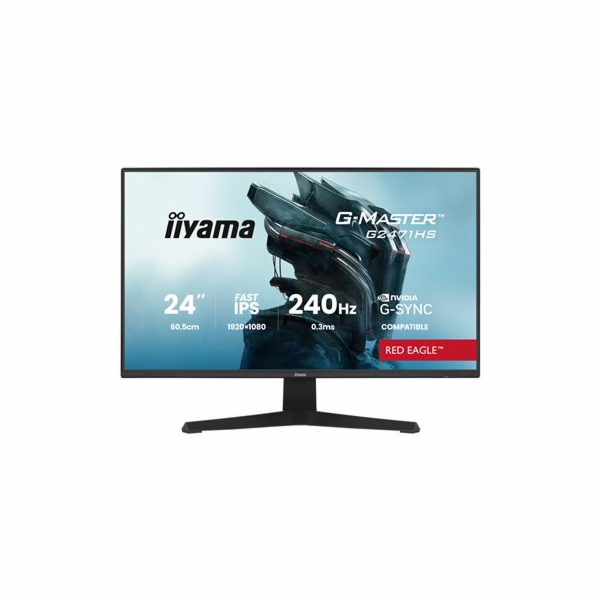 iiyama G-Master/G2471HS-B1/23,8"/IPS/FHD/240Hz/0,3ms/Čern...