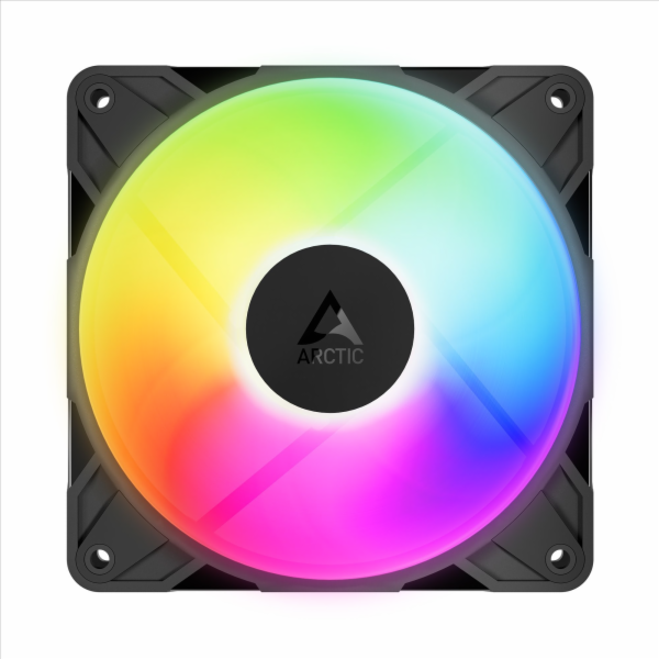 ARCTIC P12 Pro Reverse A-RGB - 120mm Case Fan with A-RGB ...