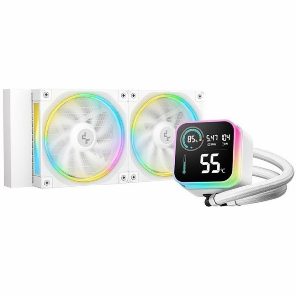 DEEPCOOL Chłodzenie wodne LQ240 WH