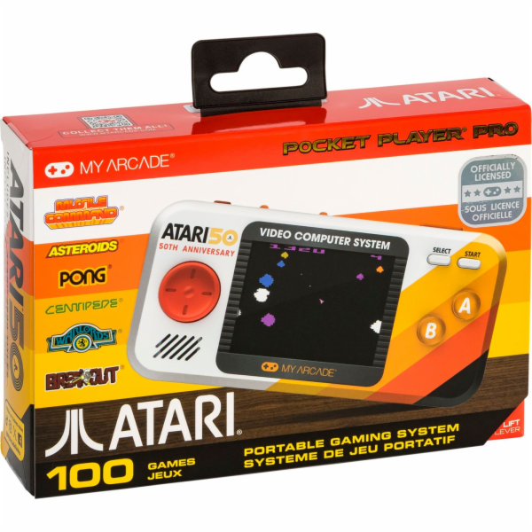 My Arcade Atari 50th Anniversary Pocket Player Pro