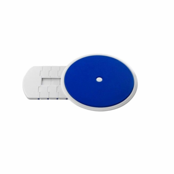 Transferový disk s modrým čalouněním 750/14