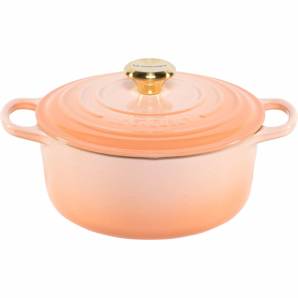 Le Creuset Signature Bräter rund 24 cm peche